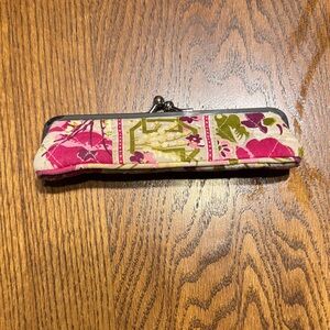 Vera Bradley Pink and Green Floral Key Holder